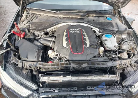 2018 Audi S6 4.0T Premium Plus из США, поврежденный, VIN WAUFFAFC7JN043154